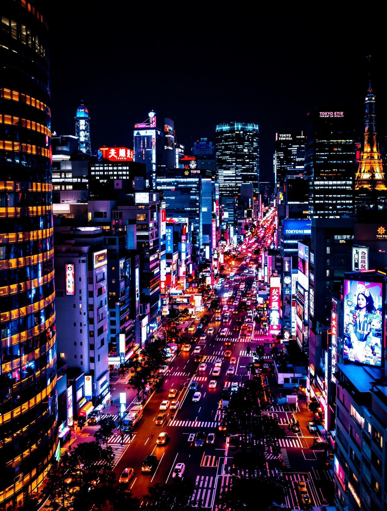 飞禽走兽影院-城市之光：东京夜景延时摄影